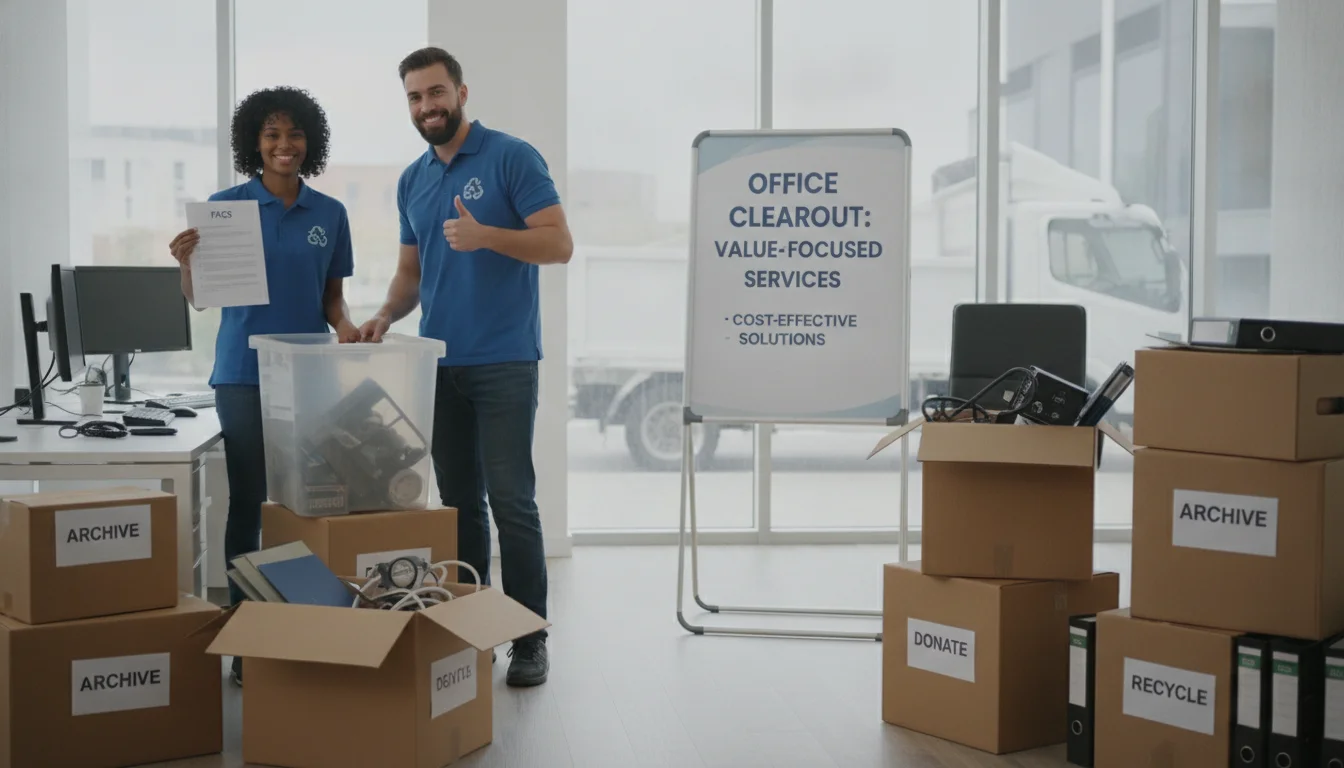 Office Cleanout FAQs: Cost, Scheduling, Electronics & What’s Next in Loveland